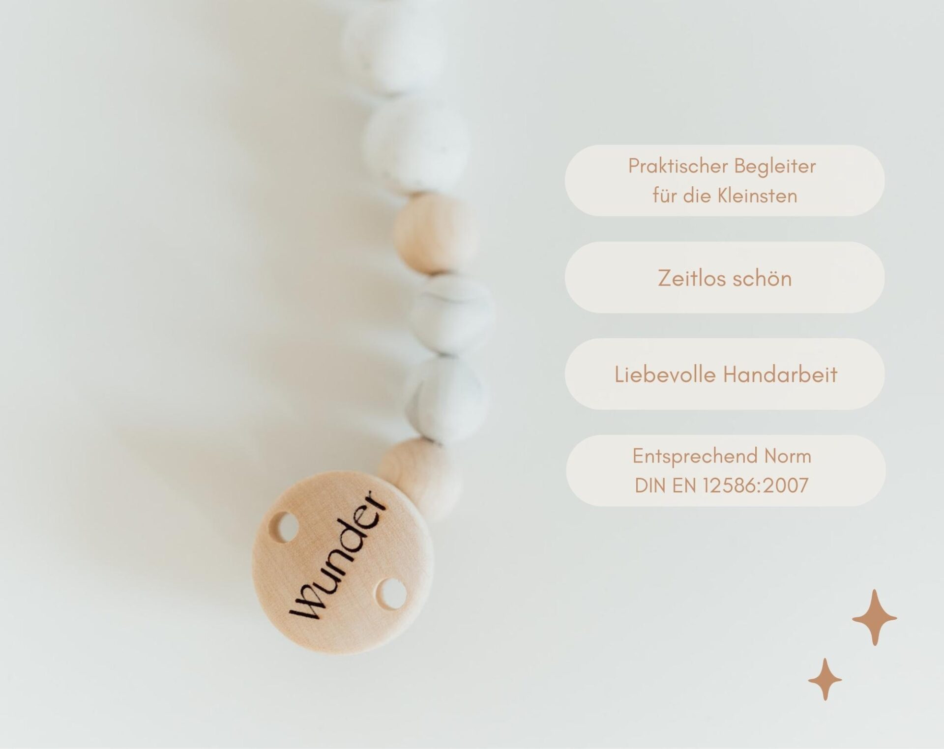 Schnullerkette Wunder – Bild 3
