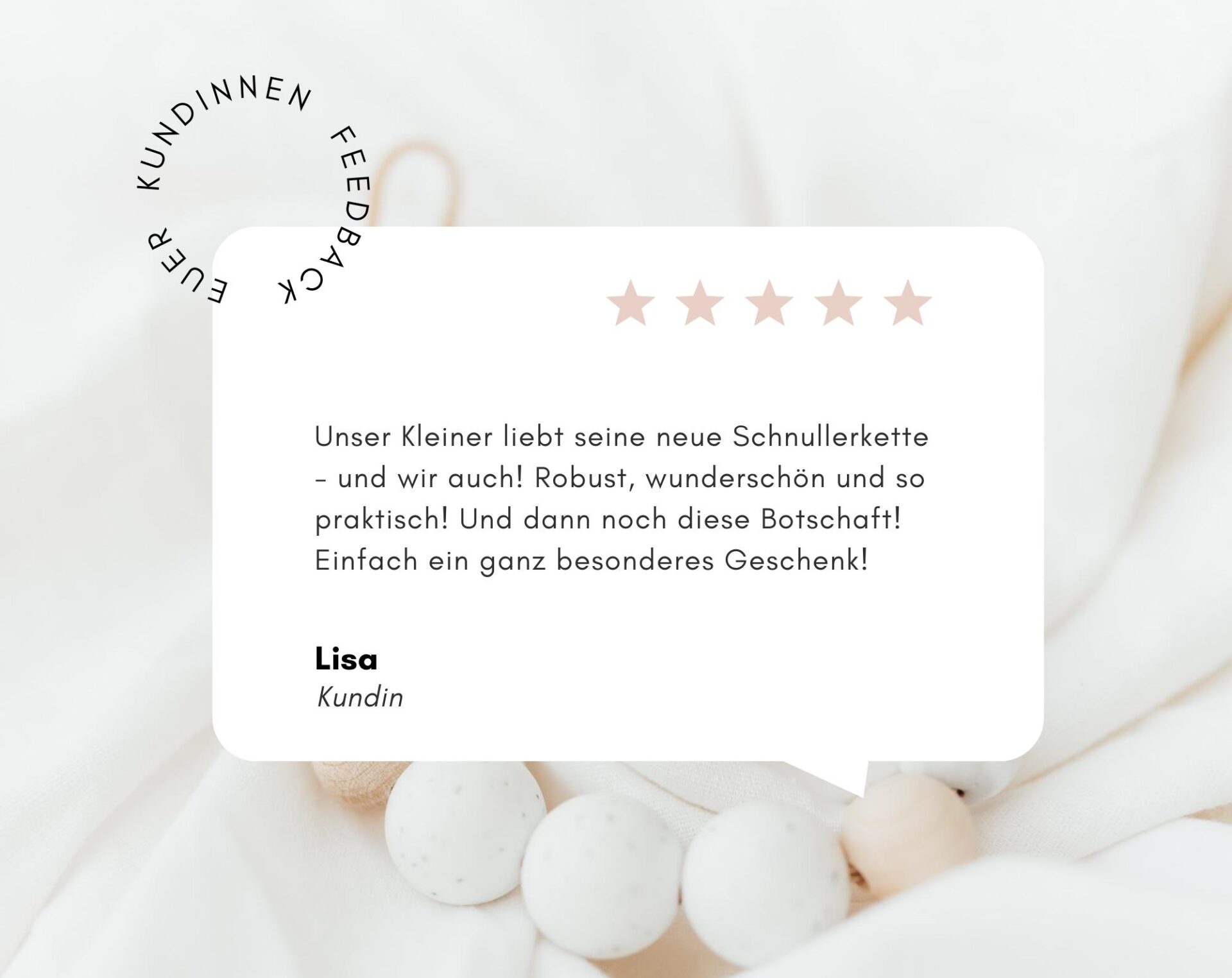 Schnullerkette Wunder – Bild 6